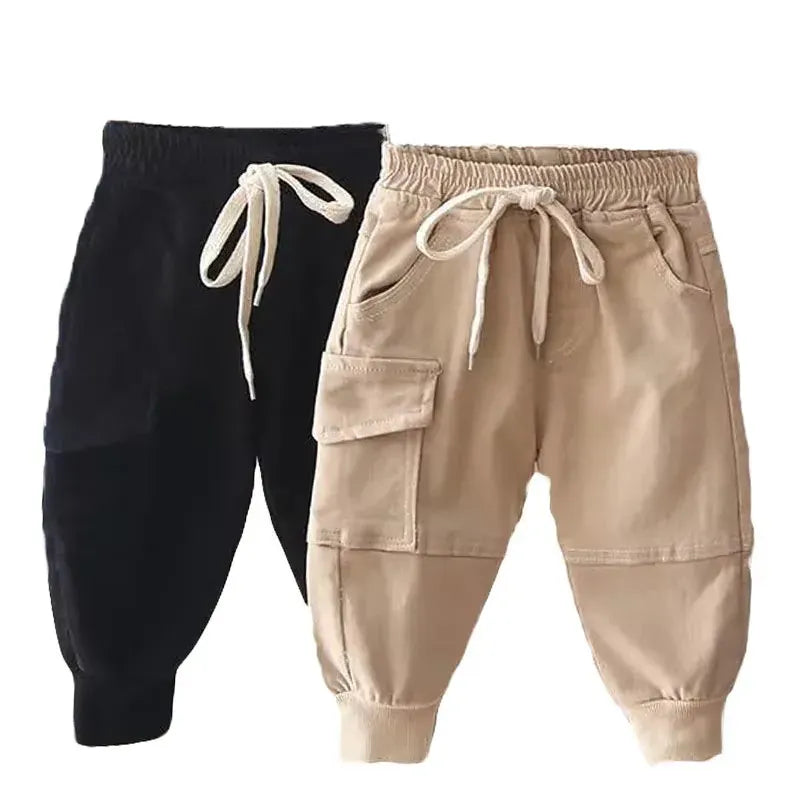Trendy Kids Apparel Kids Clothing New Cotton Cargo Pants