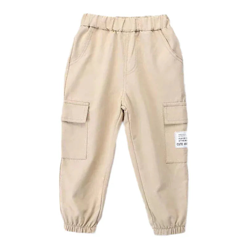 Trendy Kids Apparel Kids Clothing New Cotton Cargo Pants