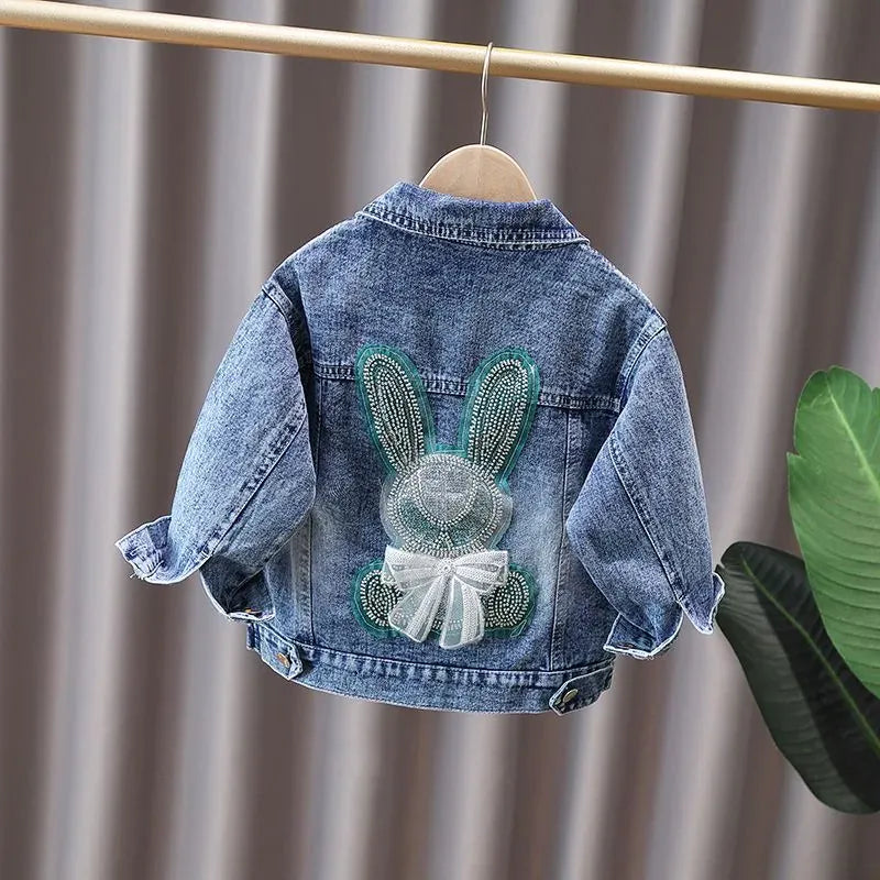 Trendy Kids Apparel Kids Clothing New Girls Denim Jacket