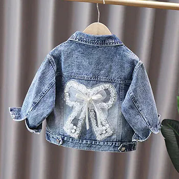 Trendy Kids Apparel Kids Clothing New Girls Denim Jacket