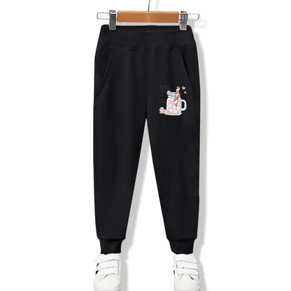 Trendy Kids Apparel Kids Clothing New Girls Elastic Pants