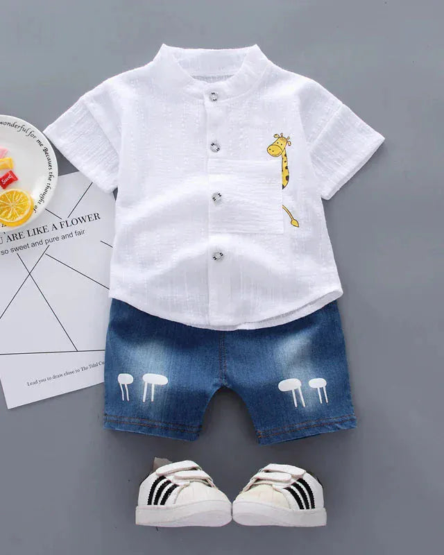 Trendy Kids Apparel Kids Clothing Outfits Set Baby Clothes
