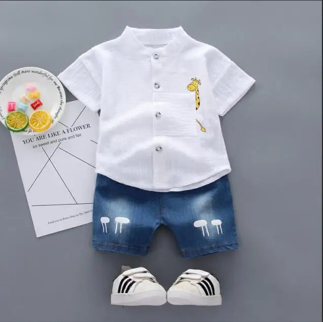 Trendy Kids Apparel Kids Clothing Outfits Set Baby Clothes