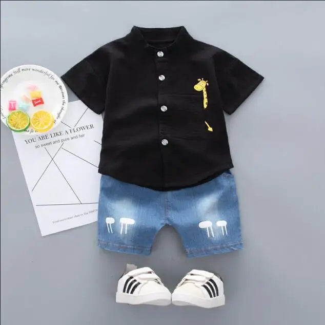 Trendy Kids Apparel Kids Clothing Outfits Set Baby Clothes