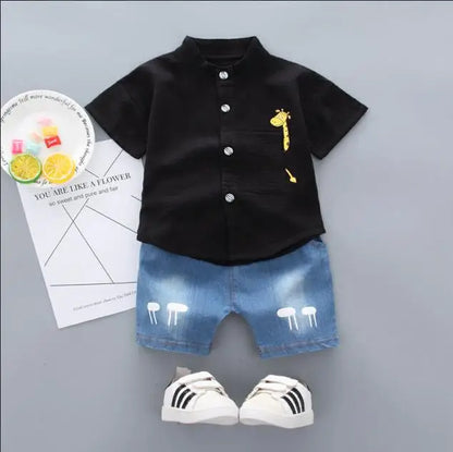 Trendy Kids Apparel Kids Clothing Outfits Set Baby Clothes