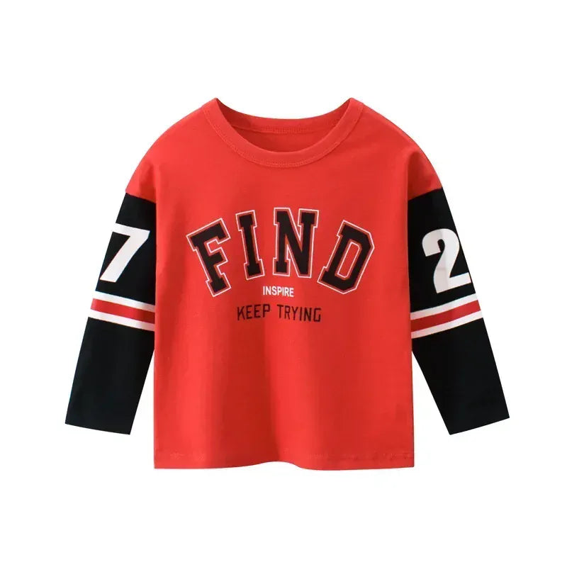 Trendy Kids Apparel Kids Clothing Print Cotton Boys T-shirt