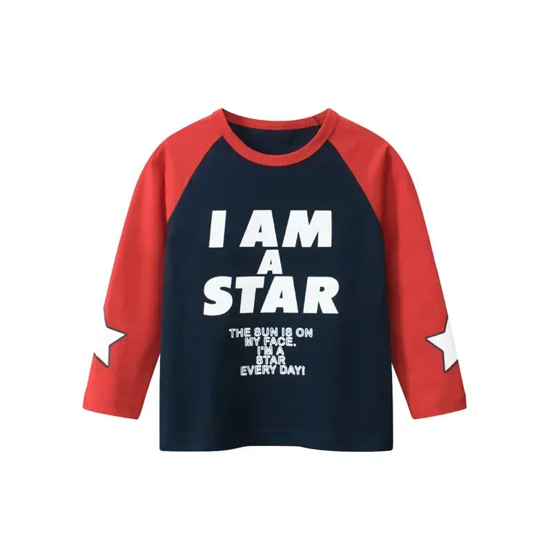 Trendy Kids Apparel Kids Clothing Print Cotton Boys T-shirt