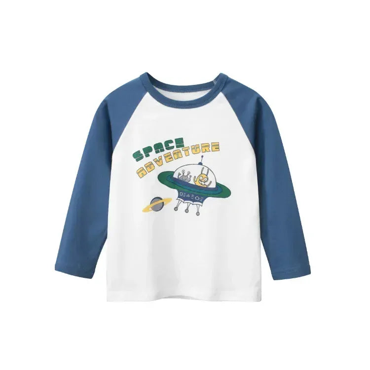 Trendy Kids Apparel Kids Clothing Print Cotton Boys T-shirt