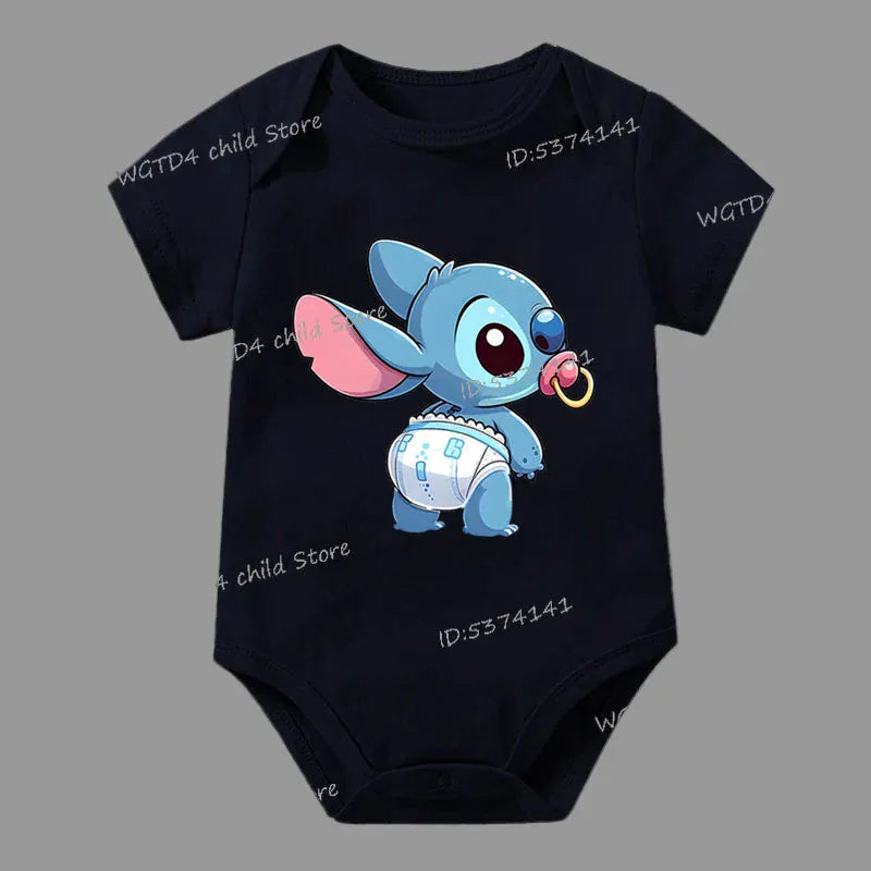 Trendy Kids Apparel Kids Clothing Soft Short-Sleeve Romper