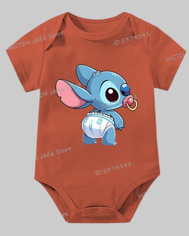 Trendy Kids Apparel Kids Clothing Soft Short-Sleeve Romper