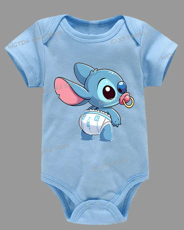 Trendy Kids Apparel Kids Clothing Soft Short-Sleeve Romper