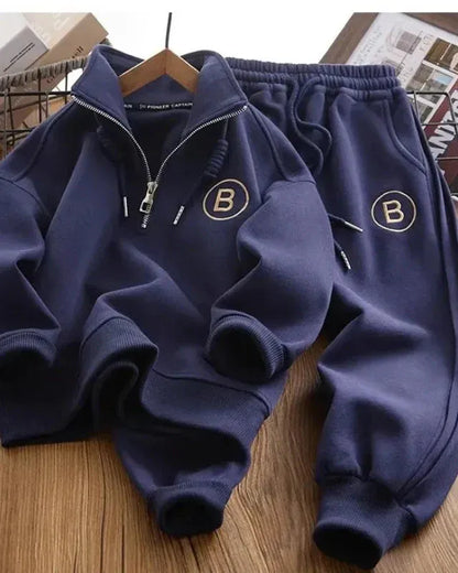 Trendy Kids Apparel Kids Clothing Spring and Autumn Boys Tracksuit