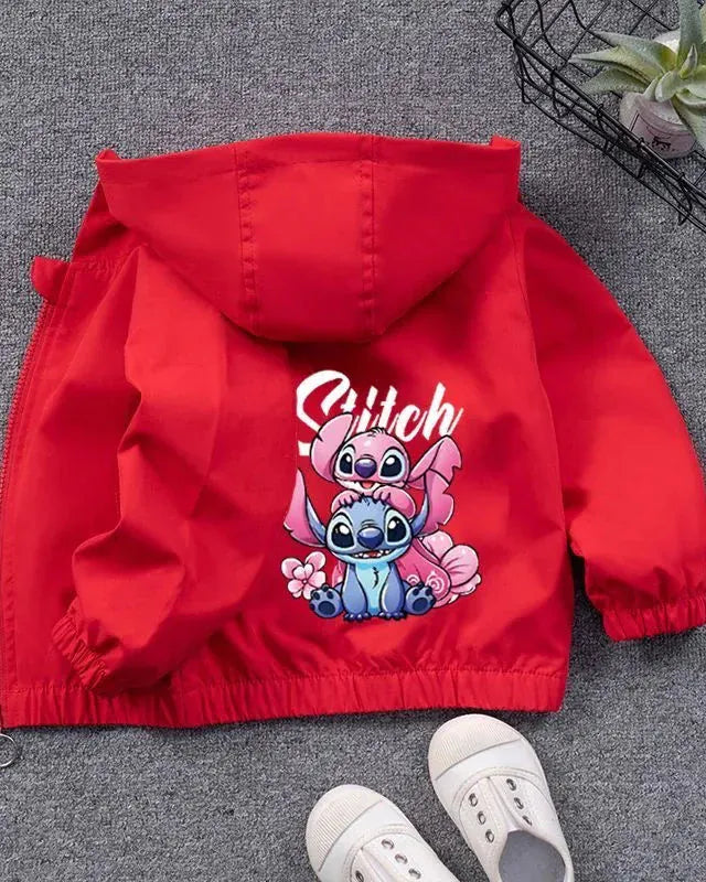 Trendy Kids Apparel Kids Clothing Spring Autumn Girls Hooded Jacket