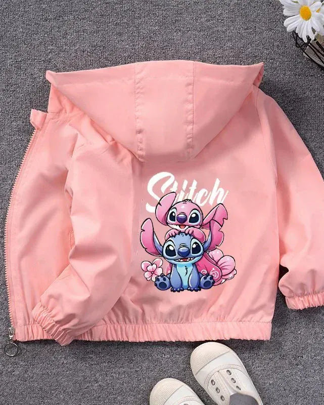 Trendy Kids Apparel Kids Clothing Spring Autumn Girls Hooded Jacket