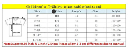Trendy Kids Apparel Kids Clothing T-shirt 100% Cotton
