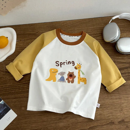 Trendy Kids Apparel Kids Clothing T-shirt Cotton Boys