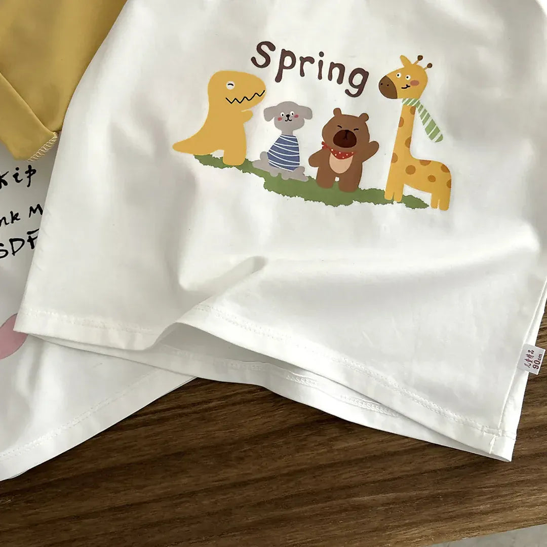 Trendy Kids Apparel Kids Clothing T-shirt Cotton Boys