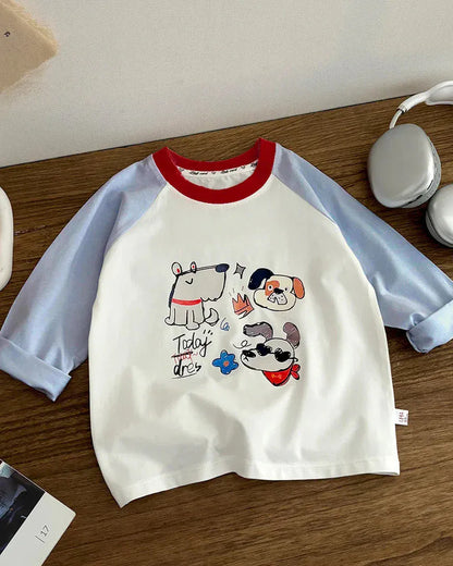 Trendy Kids Apparel Kids Clothing T-shirt Cotton Boys