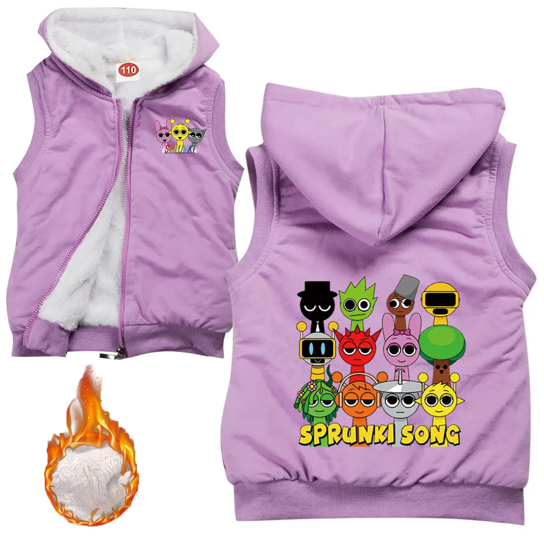 Trendy Kids Apparel Kids Clothing Themed Kids' Winter Fleece Jacket