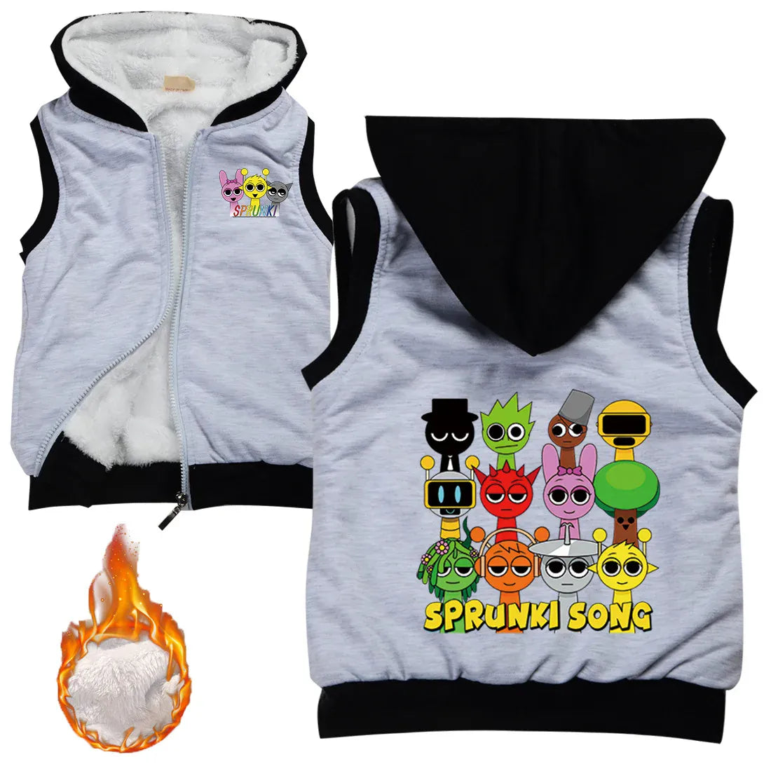 Trendy Kids Apparel Kids Clothing Themed Kids' Winter Fleece Jacket