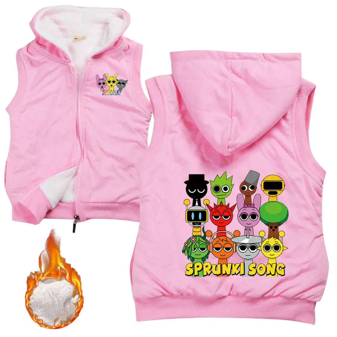 Trendy Kids Apparel Kids Clothing Themed Kids' Winter Fleece Jacket