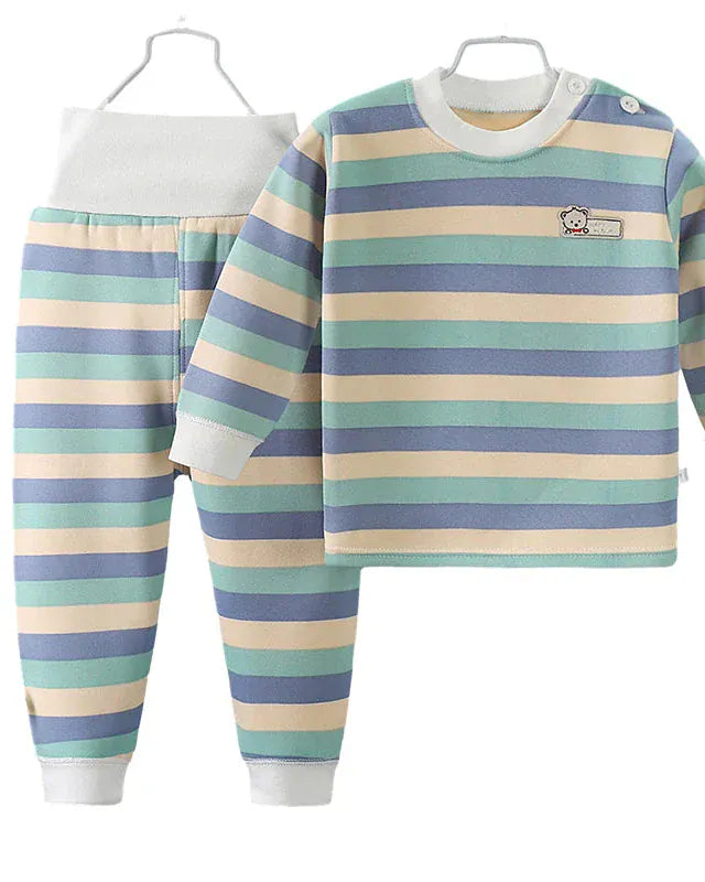 Trendy Kids Apparel Kids Clothing Thicken Warm Plush Children Unisex Sets