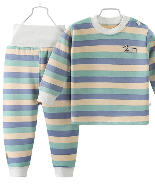 Trendy Kids Apparel Kids Clothing Thicken Warm Plush Children Unisex Sets