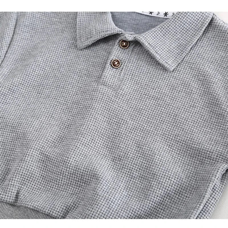 Trendy Kids Apparel Kids Clothing Toddler Boys' Solid T-Shirt & Pants Set