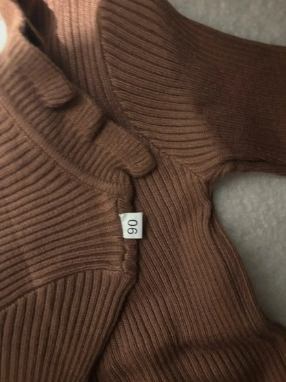 Trendy Kids Apparel Kids Clothing Toddler Girls' Cotton Knit Sweater