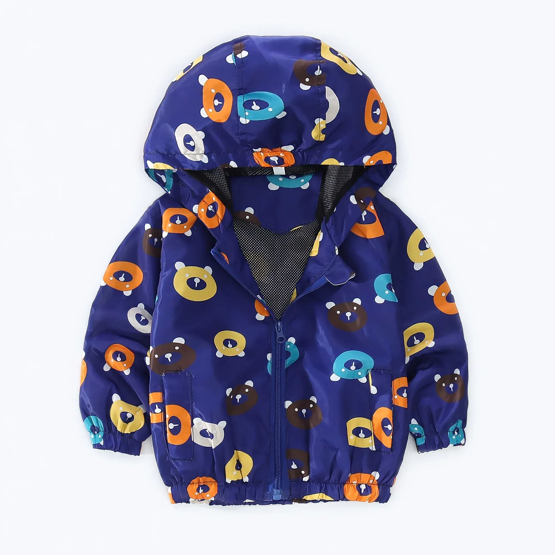 Trendy Kids Apparel Kids Clothing Unisex Autumn/Spring Cartoon Animal Hooded Jacket