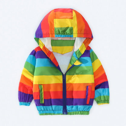 Trendy Kids Apparel Kids Clothing Unisex Autumn/Spring Cartoon Animal Hooded Jacket