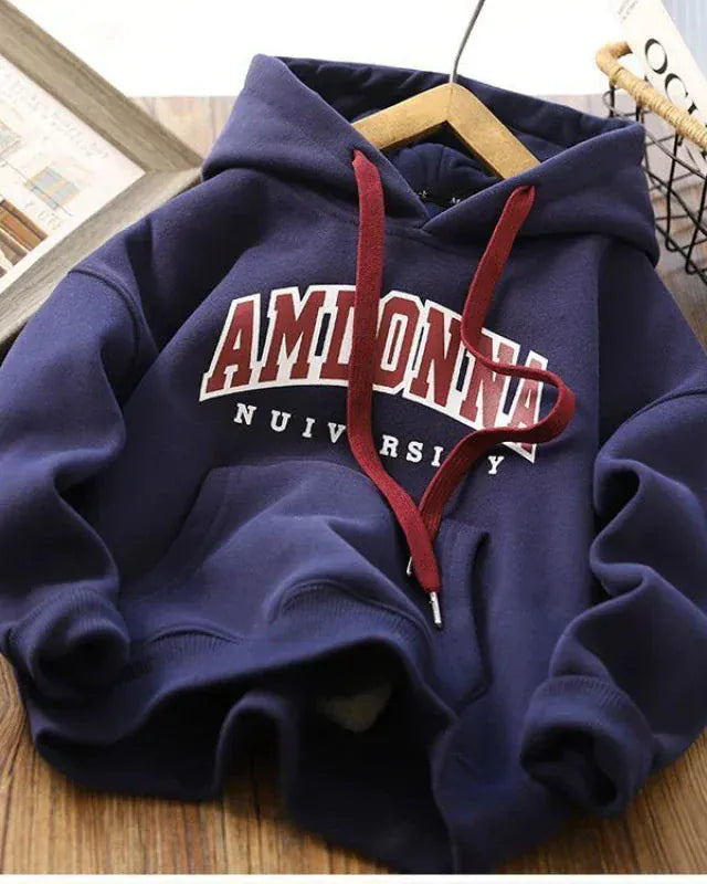 Trendy Kids Apparel Kids Clothing Warm Thicken Sweatshirt