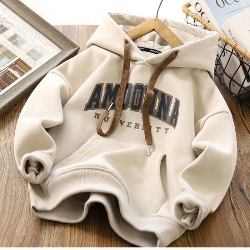 Trendy Kids Apparel Kids Clothing Warm Thicken Sweatshirt