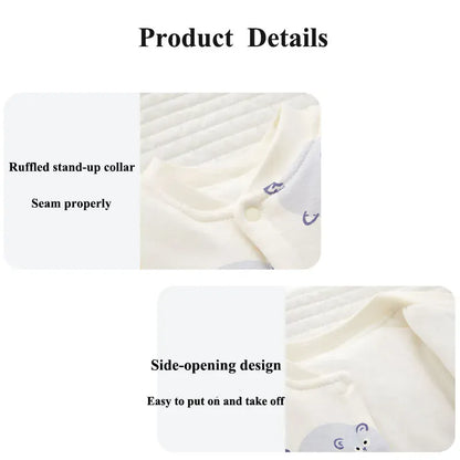 Trendy Kids Apparel Kids Clothing Winter 100% Cotton Thick Baby Jumpsuit