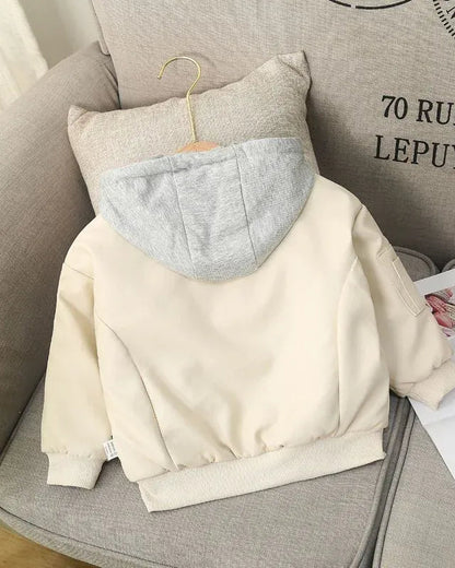 Trendy Kids Apparel Kids Clothing Winter Boys Leather Jacket Thick Warm Cotton Kids Coat