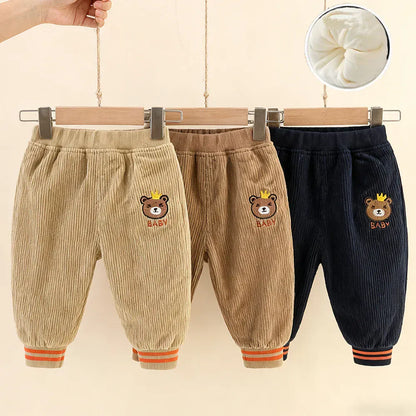 Trendy Kids Apparel Kids Clothing Winter Boys Warm Pants