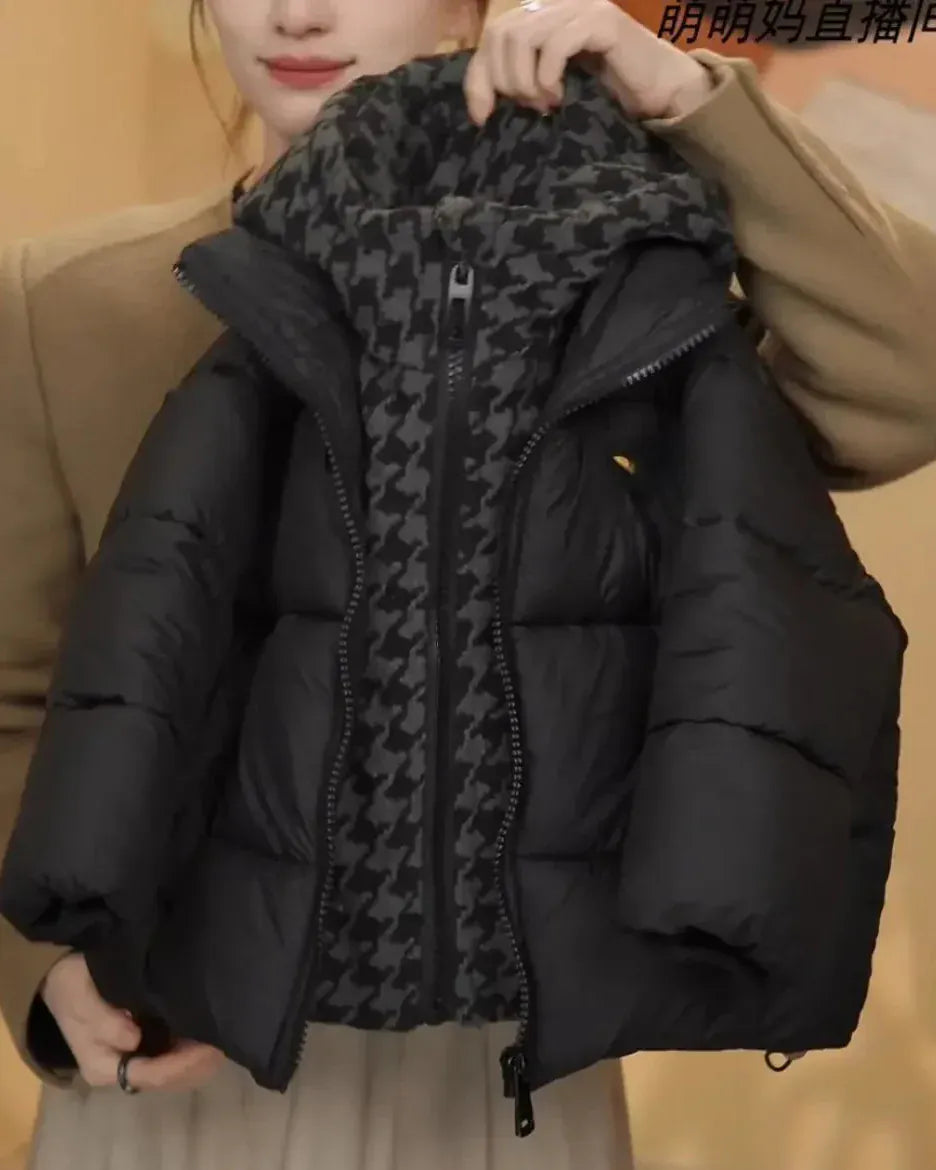 Trendy Kids Apparel Kids Clothing Winter Cotton Jacket Patchwork