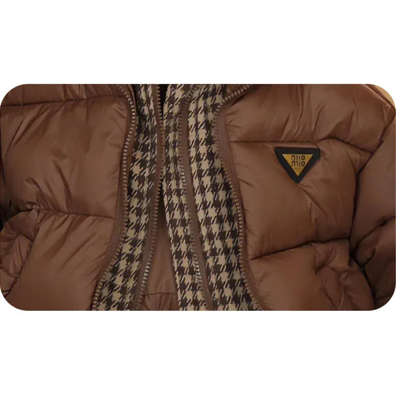 Trendy Kids Apparel Kids Clothing Winter Cotton Jacket Patchwork