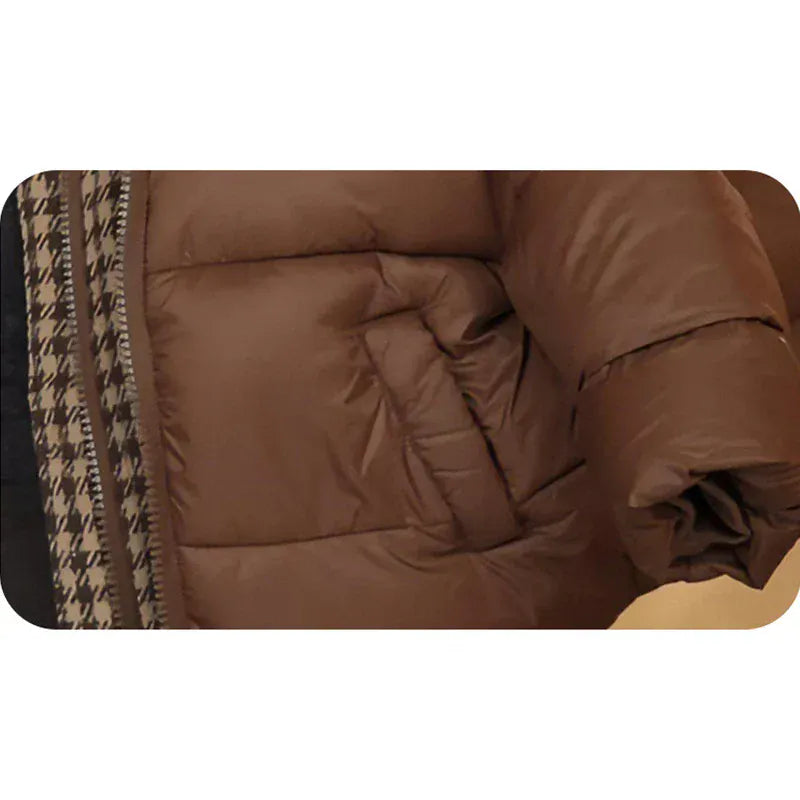 Trendy Kids Apparel Kids Clothing Winter Cotton Jacket Patchwork