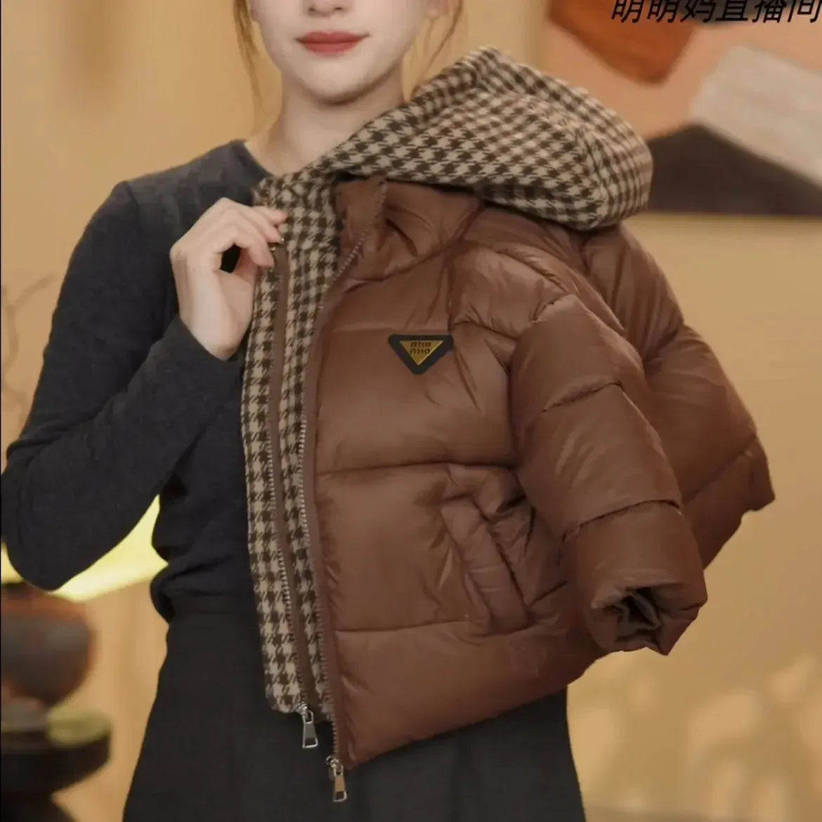 Trendy Kids Apparel Kids Clothing Winter Cotton Jacket Patchwork