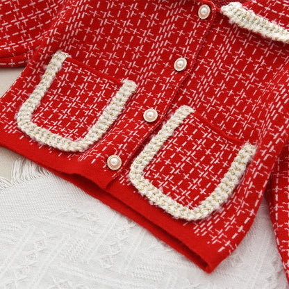 Trendy Kids Apparel Kids Clothing Winter Fashion Elegant Girls Set