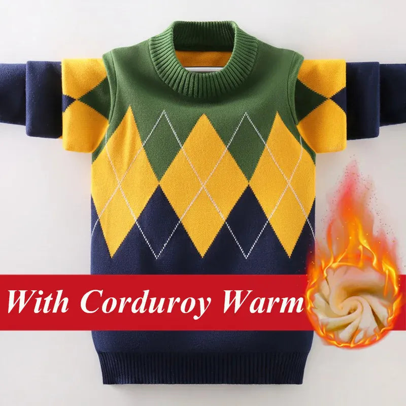 Trendy Kids Apparel Kids Clothing Winter Sweaters For Boys
