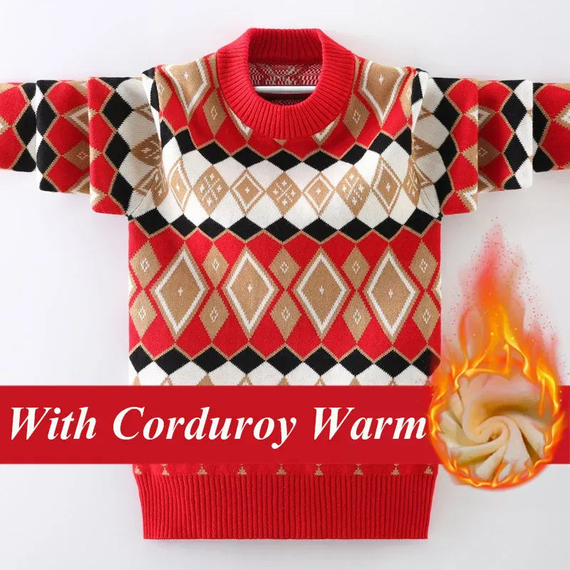 Trendy Kids Apparel Kids Clothing Winter Sweaters For Boys