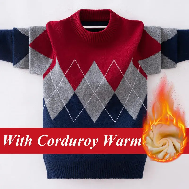 Trendy Kids Apparel Kids Clothing Winter Sweaters For Boys