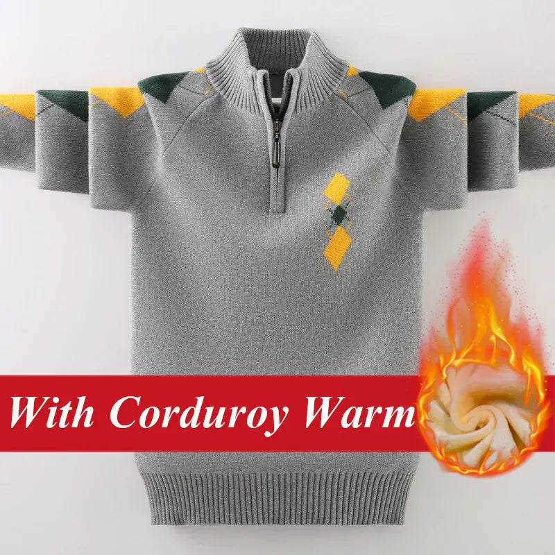 Trendy Kids Apparel Kids Clothing Winter Sweaters For Boys