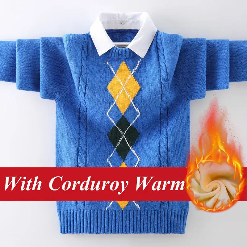 Trendy Kids Apparel Kids Clothing Winter Sweaters For Boys