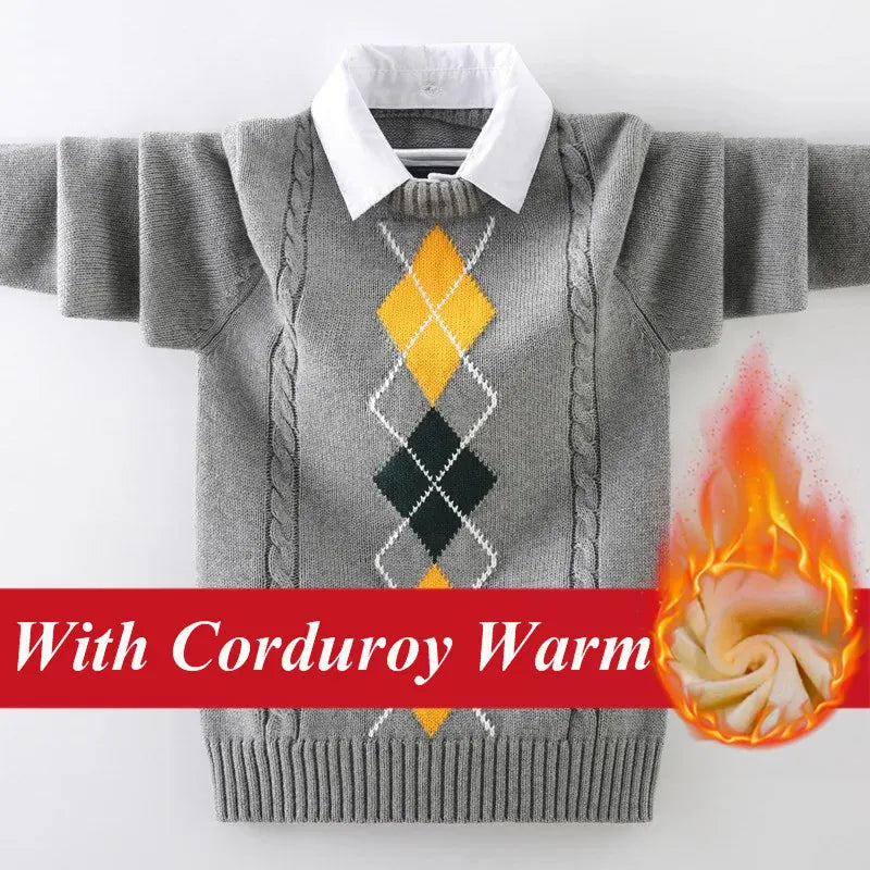 Trendy Kids Apparel Kids Clothing Winter Sweaters For Boys