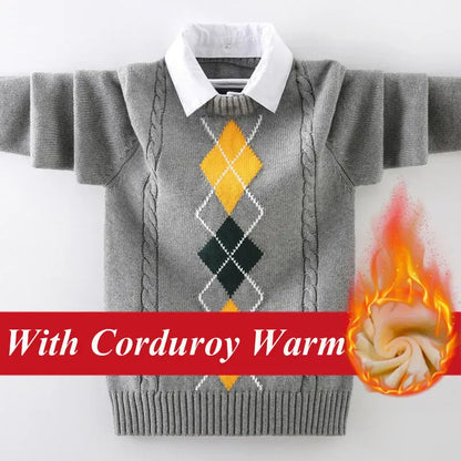 Trendy Kids Apparel Kids Clothing Winter Sweaters For Boys