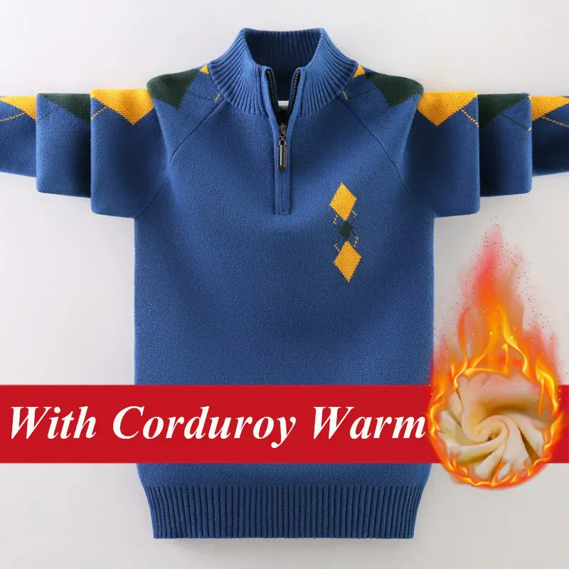 Trendy Kids Apparel Kids Clothing Winter Sweaters For Boys