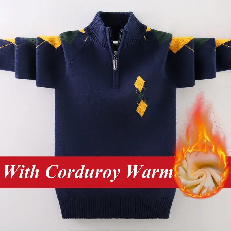 Trendy Kids Apparel Kids Clothing Winter Sweaters For Boys